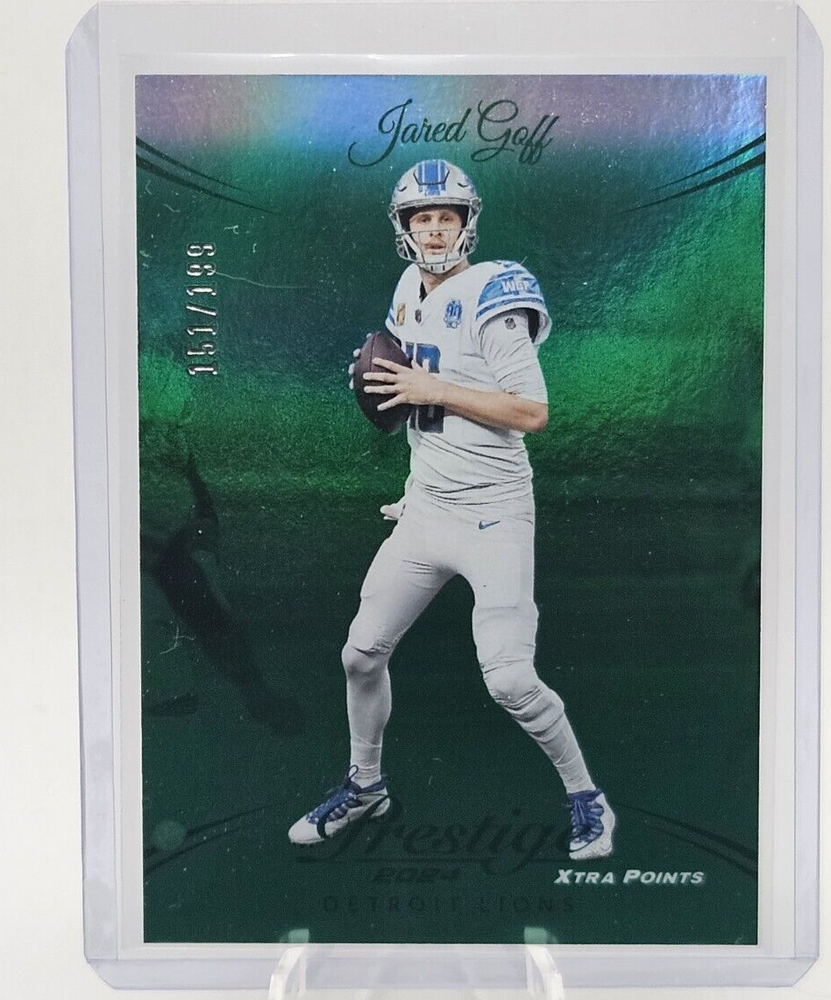 2024 Jared Goff Panini Prestige Green Premium Xtra Points /199