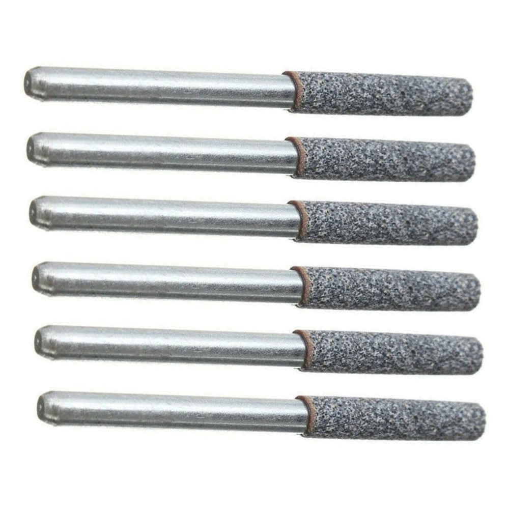 6pc 5/32 Diamond Grinding Stones Kit for 12V Chainsaw Sharpener