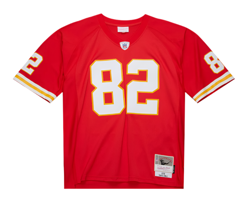 Mitchell & Ness Dante Hall Red Kansas City Chiefs 2002 Replica Jersey