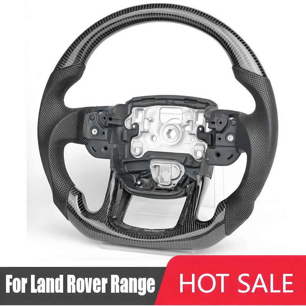 For Land Rover Range Rover Sport SVR Carbon Fiber Steering Wheel with Heated NEW