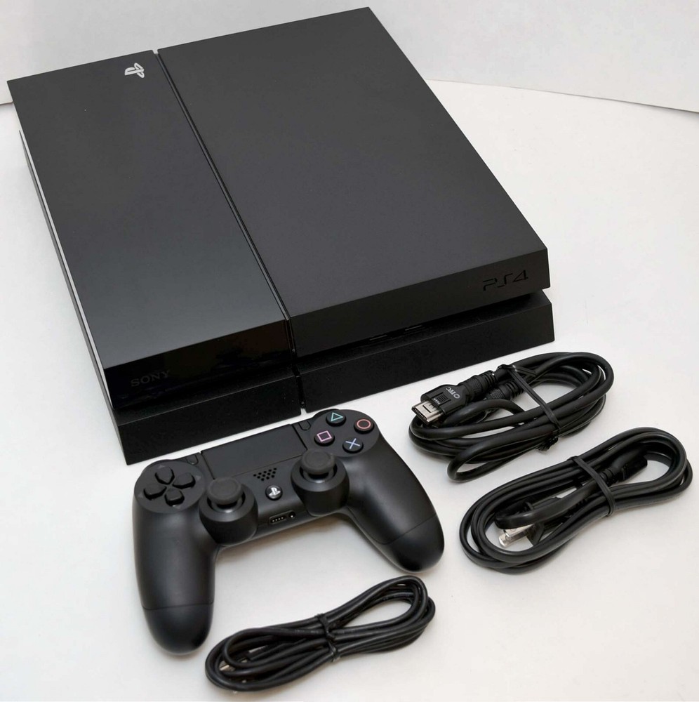Sony PlayStation 4 Video Game System 1TB Console PS4 OG Fat HD Bundle BluRay