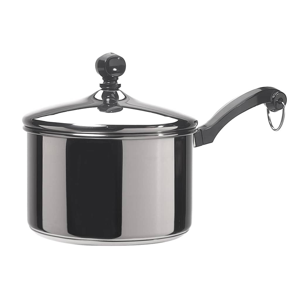 Farberware Classic Stainless Steel Covered Saucepan 2 Qt