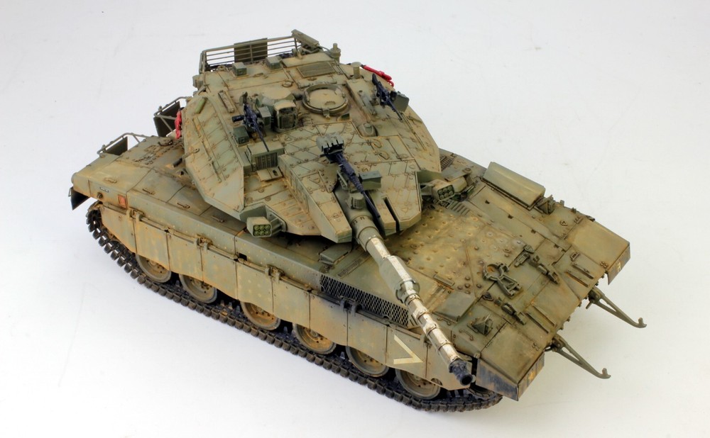 PreSale  1:35 ProBuilt Model Israeli IDF MBT Merkava MK. 3D Late LIC-image