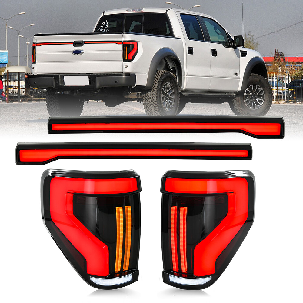 2009-2014 Ford F150 LED Tail Lights & Trunk Lamps-image