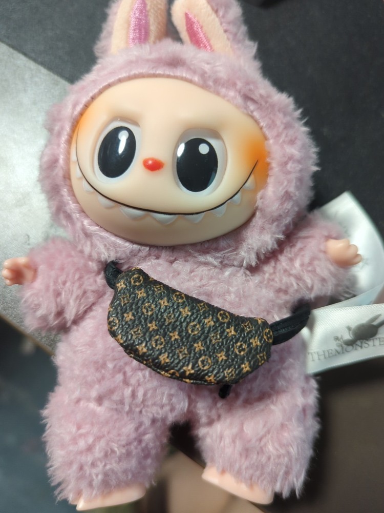 Labubu Doll Waist Bag Fanny Pack - Purse for Dolls (Doll Not Included)