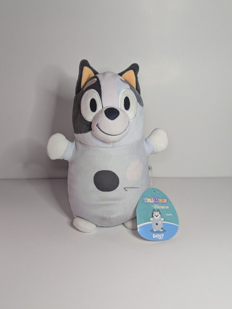 Squishmallows Original Bluey 10-Inch Muffin HugMees Official Jazwares Plush