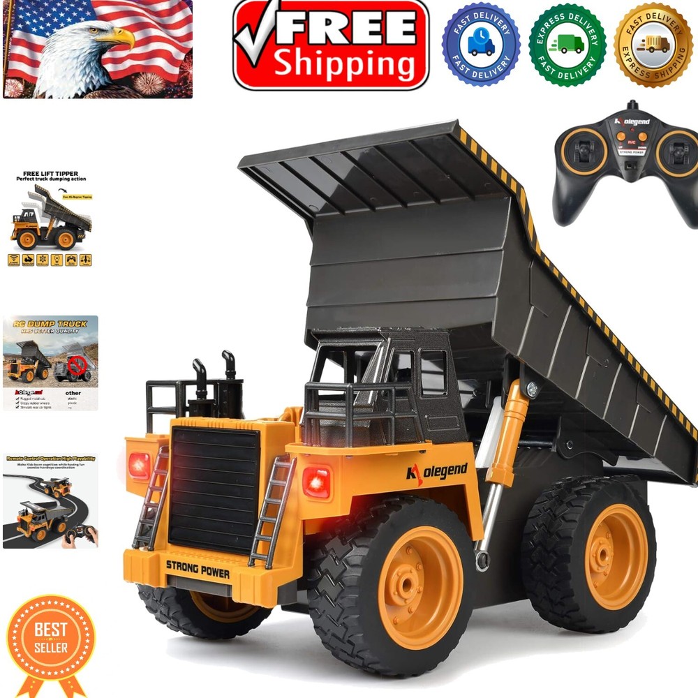 4WD RC Construction Truck for Kids Outdoor Adventure Play