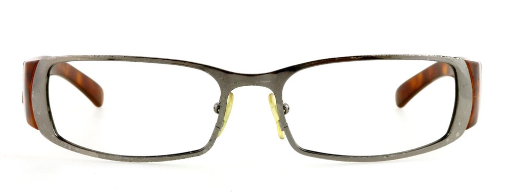 Prada SPR55G 5AU-2Z1 56mm silver tortoise sunglasses made in Italy