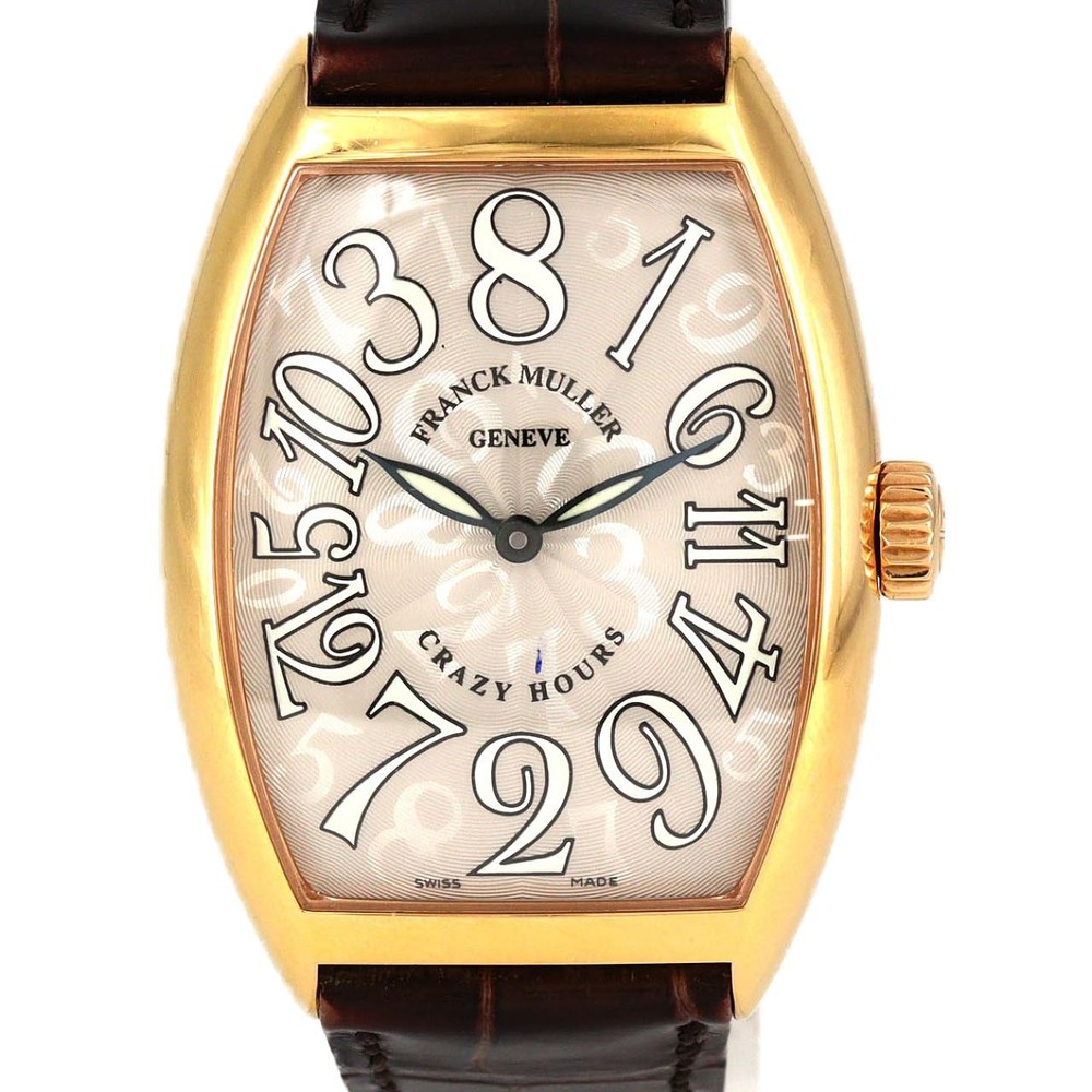 Authentic [Unserviced - Value Price] Franck Muller Crazy Hours PG 7851CH PG/...