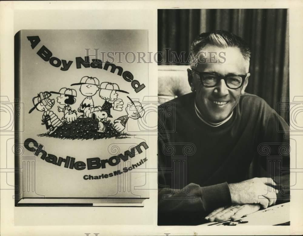Press Photo Charles M. Schulz, Creator of comic strip 