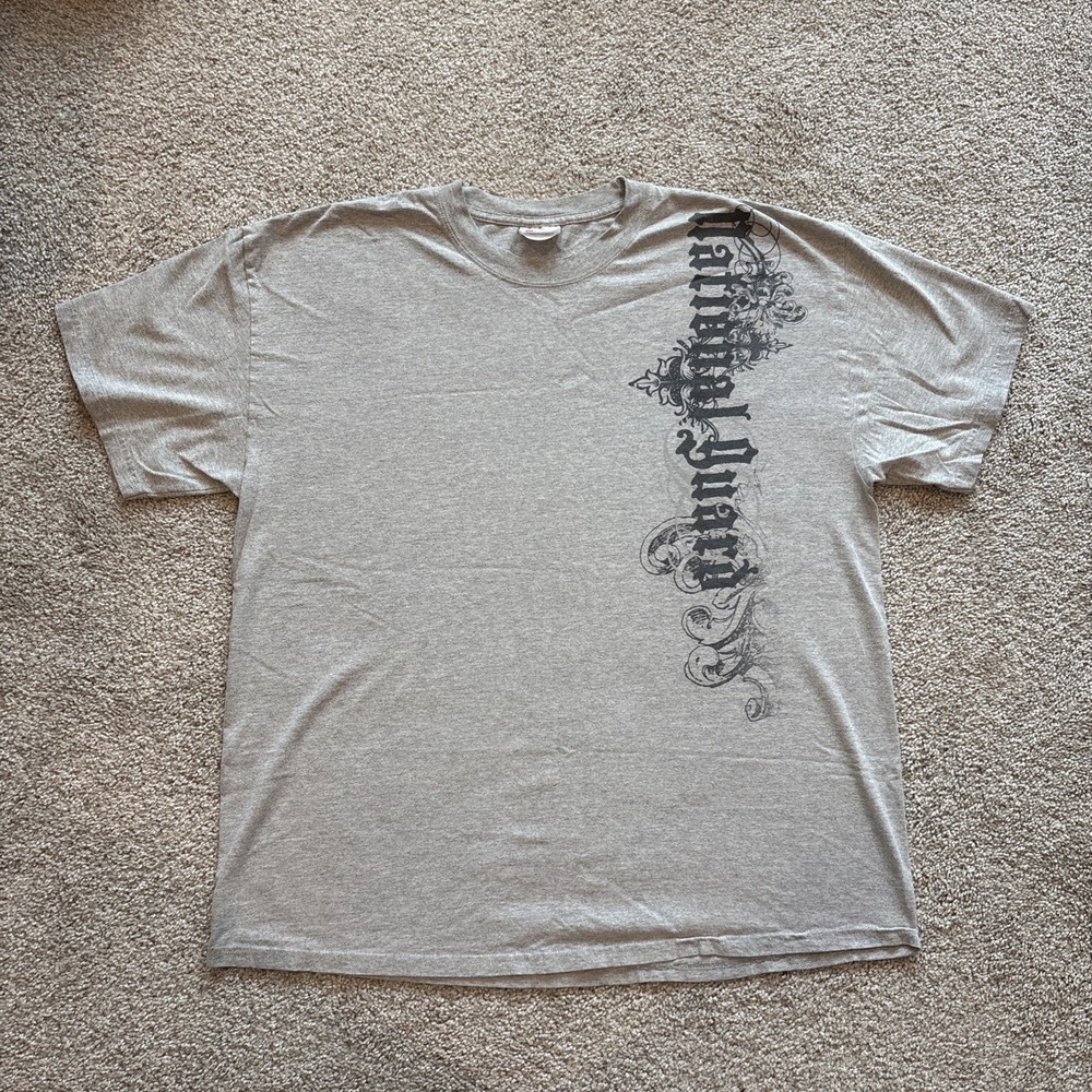 Men’s Vintage Extra Large Y2K National Guard Grunge Style T Shirt