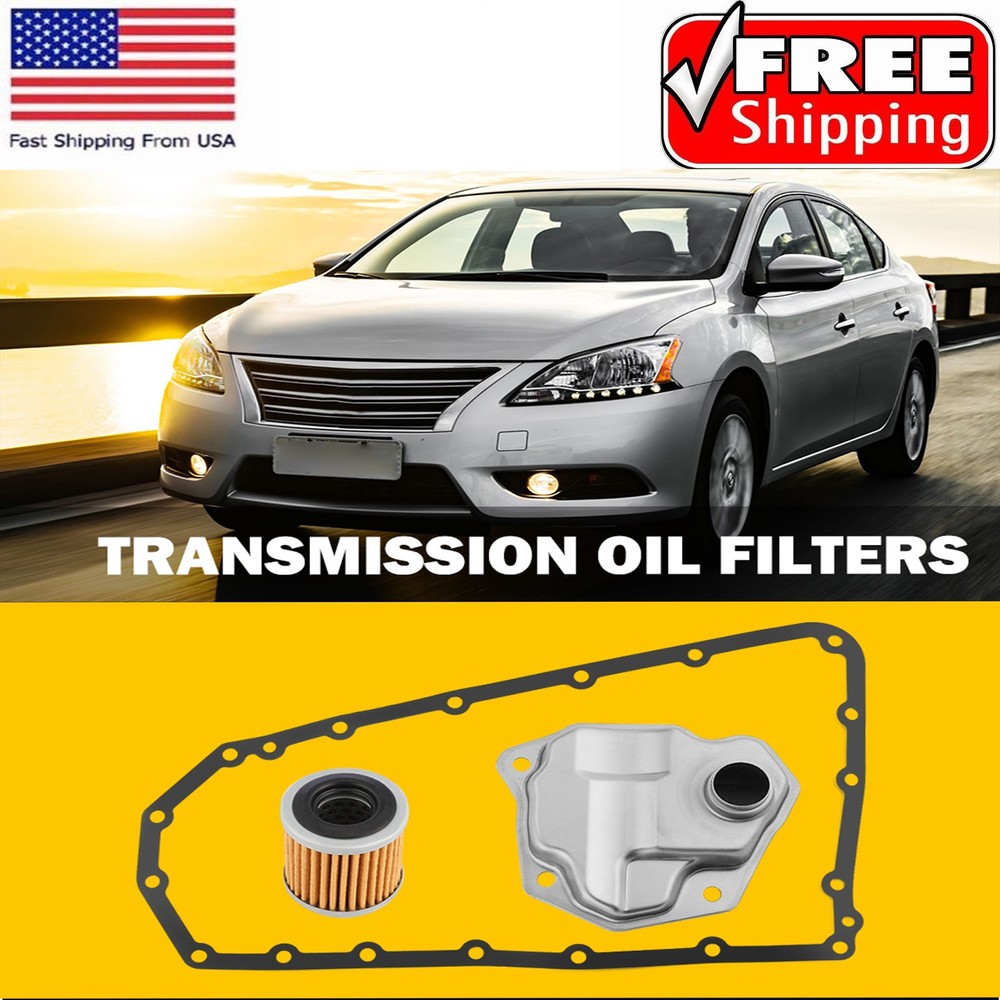 Auto Transmission Filter Oil Pan For Gasket Rogue Nissan Altima Juke 2007-18 new